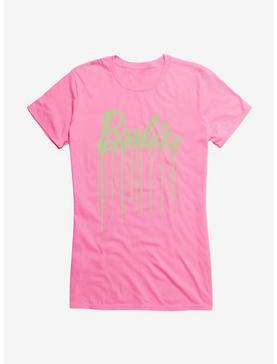 Barbie Haloween Drip Logo Girls T-Shirt, CHARITY PINK, hi-res