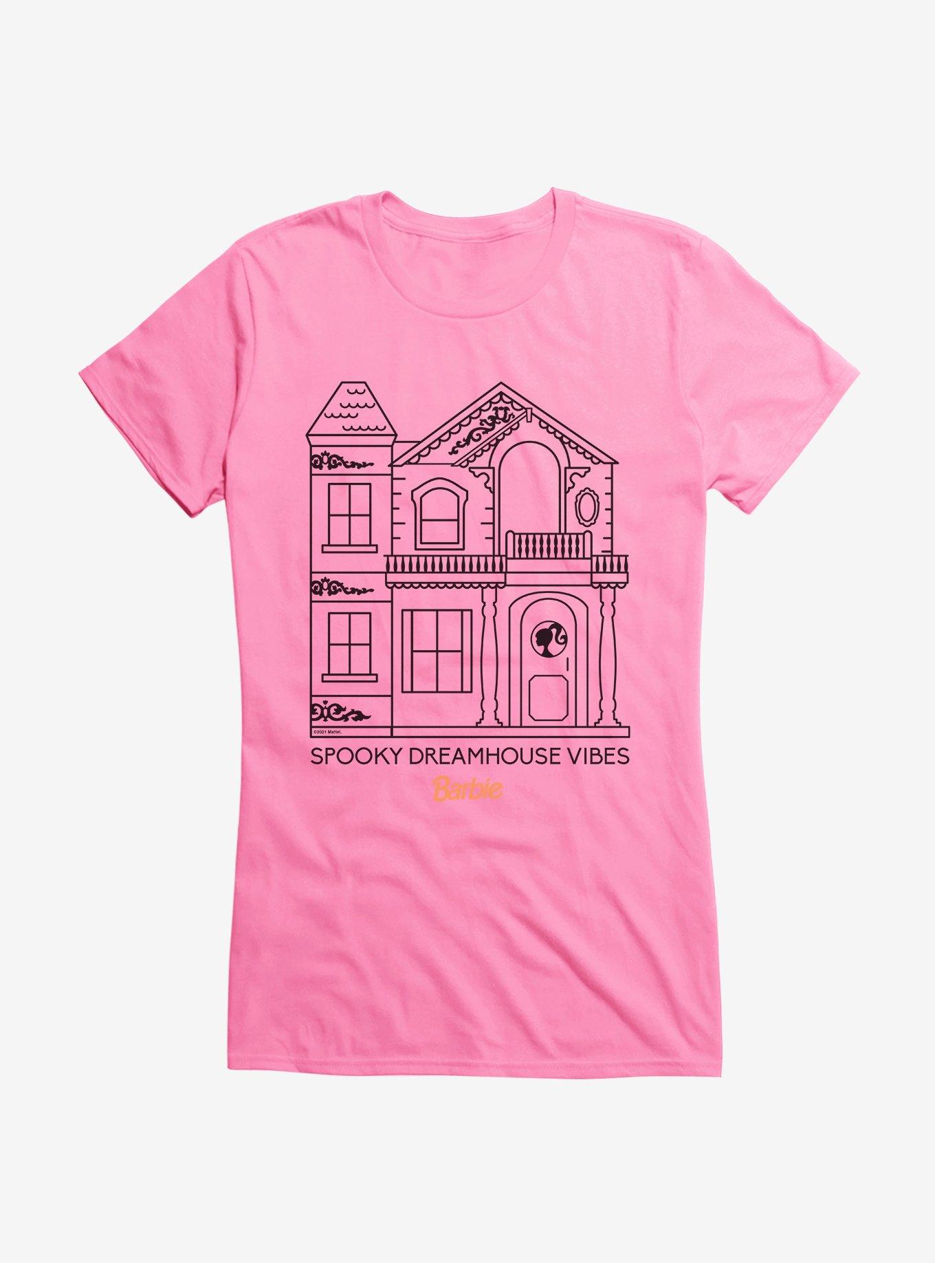 Barbie Halloween Spooky Dreamhouse Vibes Girls T-Shirt, CHARITY PINK, hi-res