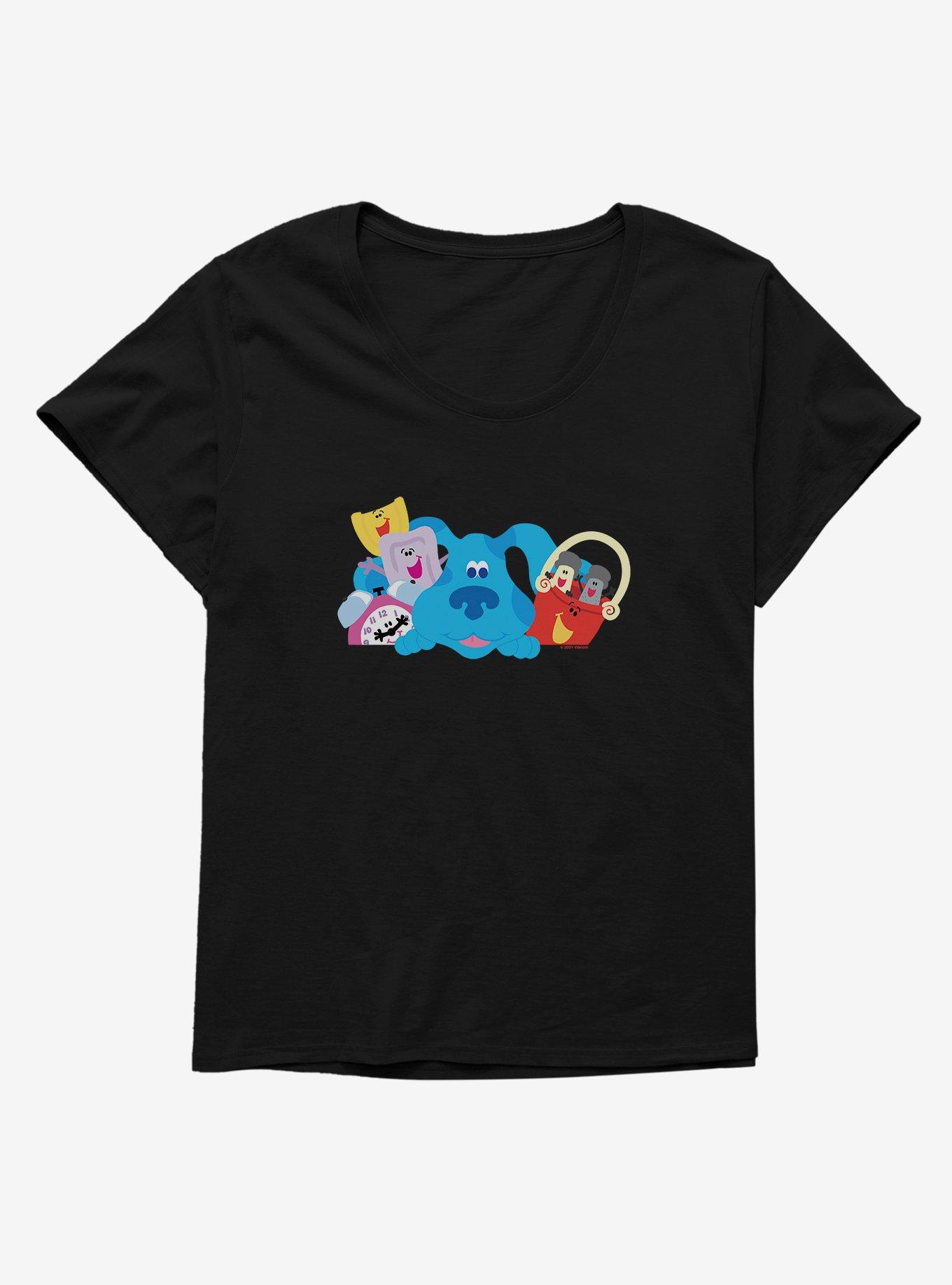 Blue's Clues Group Hug Womens T-Shirt Plus Size, , hi-res