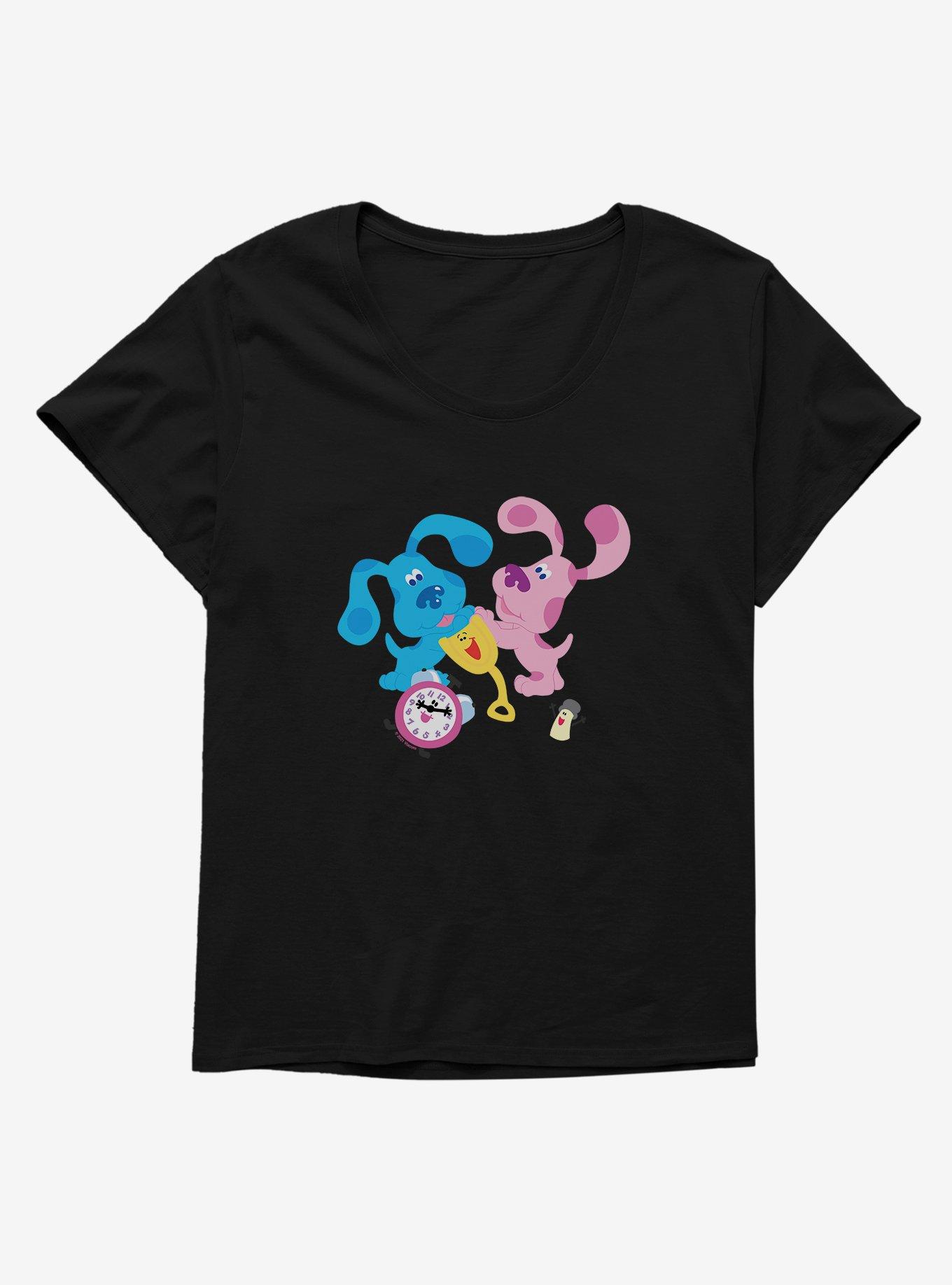 Blue's Clues Group Playtime Womens T-Shirt Plus Size, , hi-res