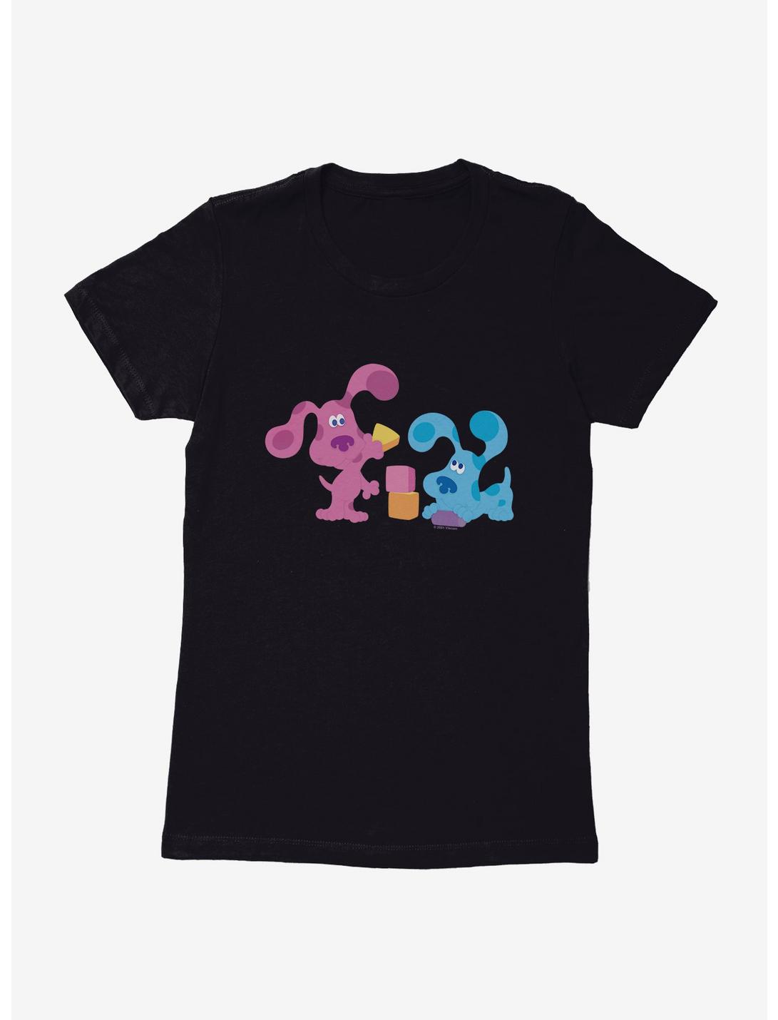 Blue's Clues Magenta And Blue Playtime Womens T-Shirt, , hi-res