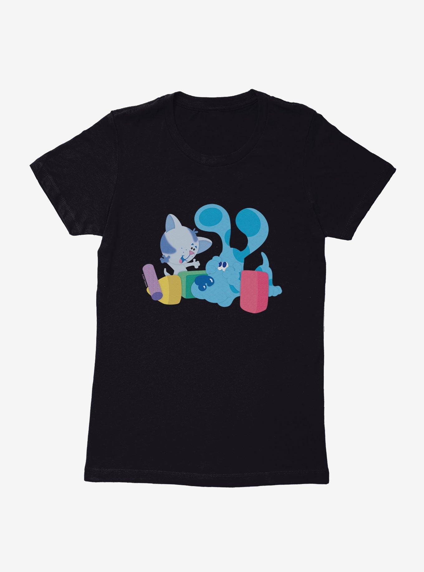 Plus Size Blue's Clues Periwinkle And Blue Playtime Womens T-Shirt, , hi-res