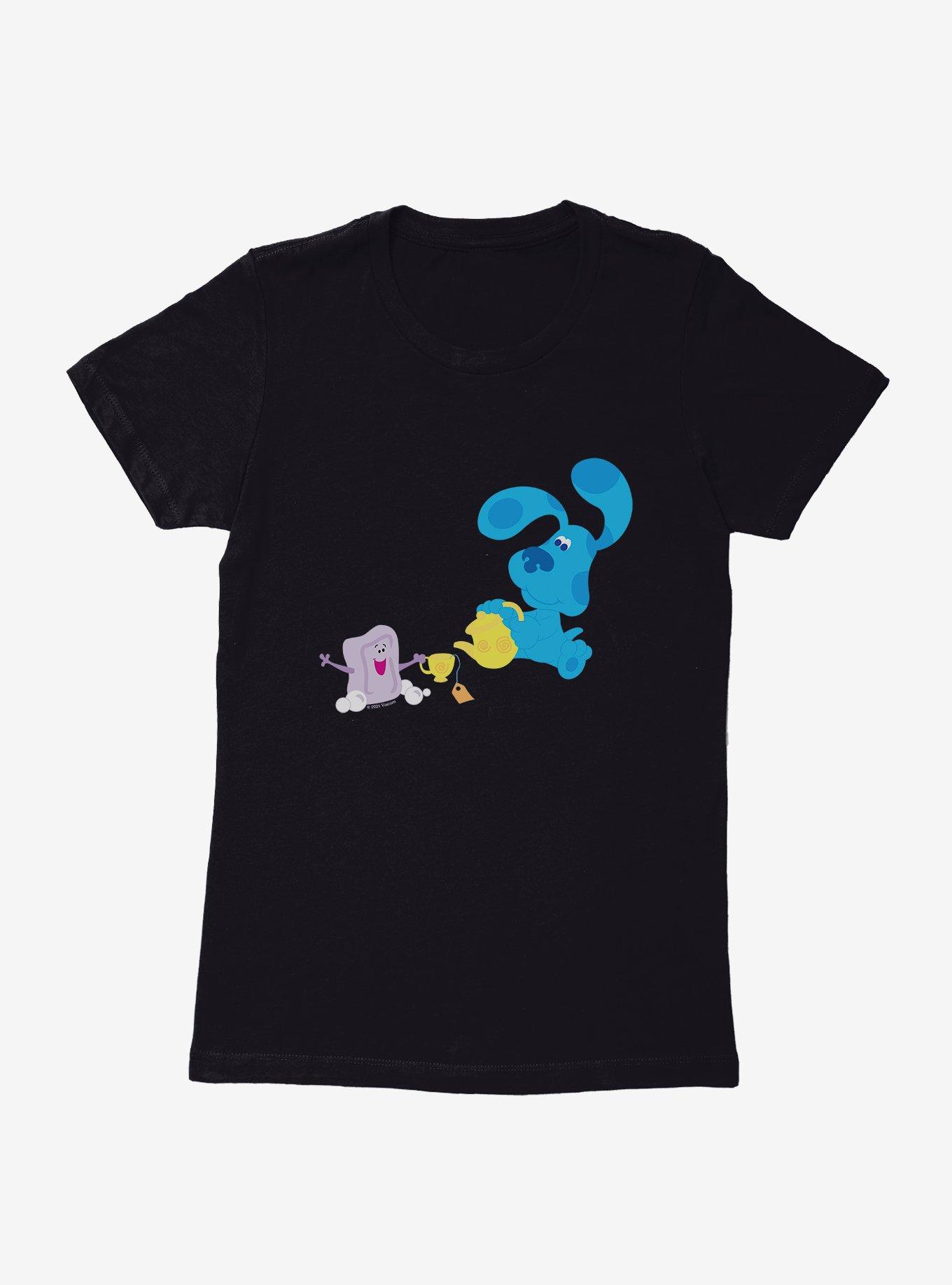 Blue's Clues Slippery Soap And Blue Teatime Womens T-Shirt, , hi-res