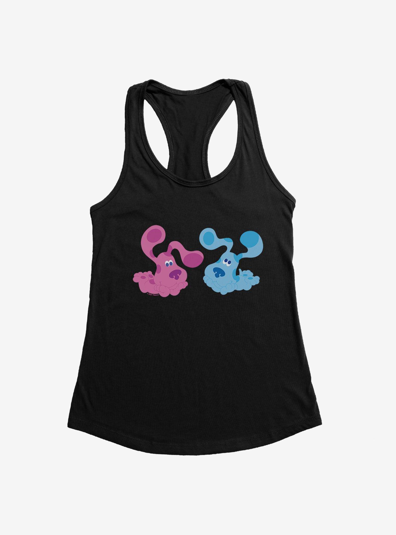Blue's Clues Playful Magenta And Blue Womens Tank Top, , hi-res