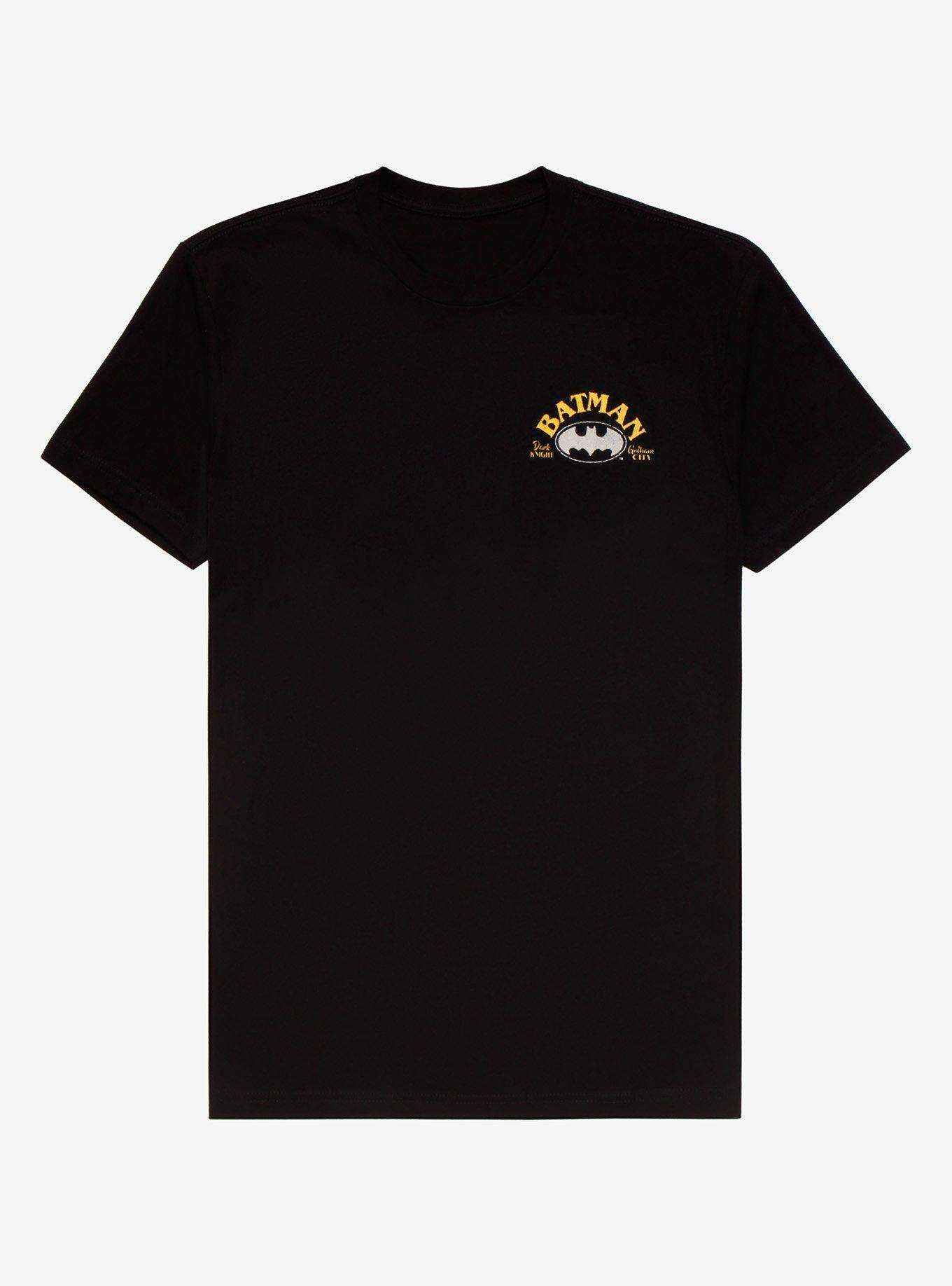 DC Comics Batman Tonal Comic Art Portrait T-Shirt - BoxLunch Exclusive, BLACK, hi-res