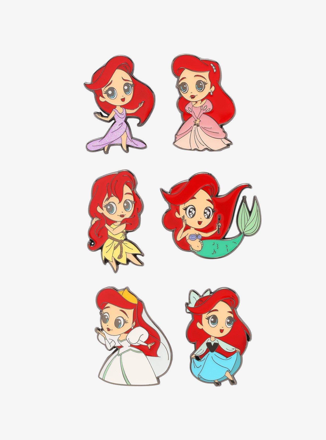 View Pin: Loungefly - Ariel Adventures Pin Series 2 - Seashells