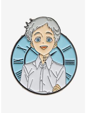 The Promised Neverland Norman Clock Enamel Pin, , hi-res