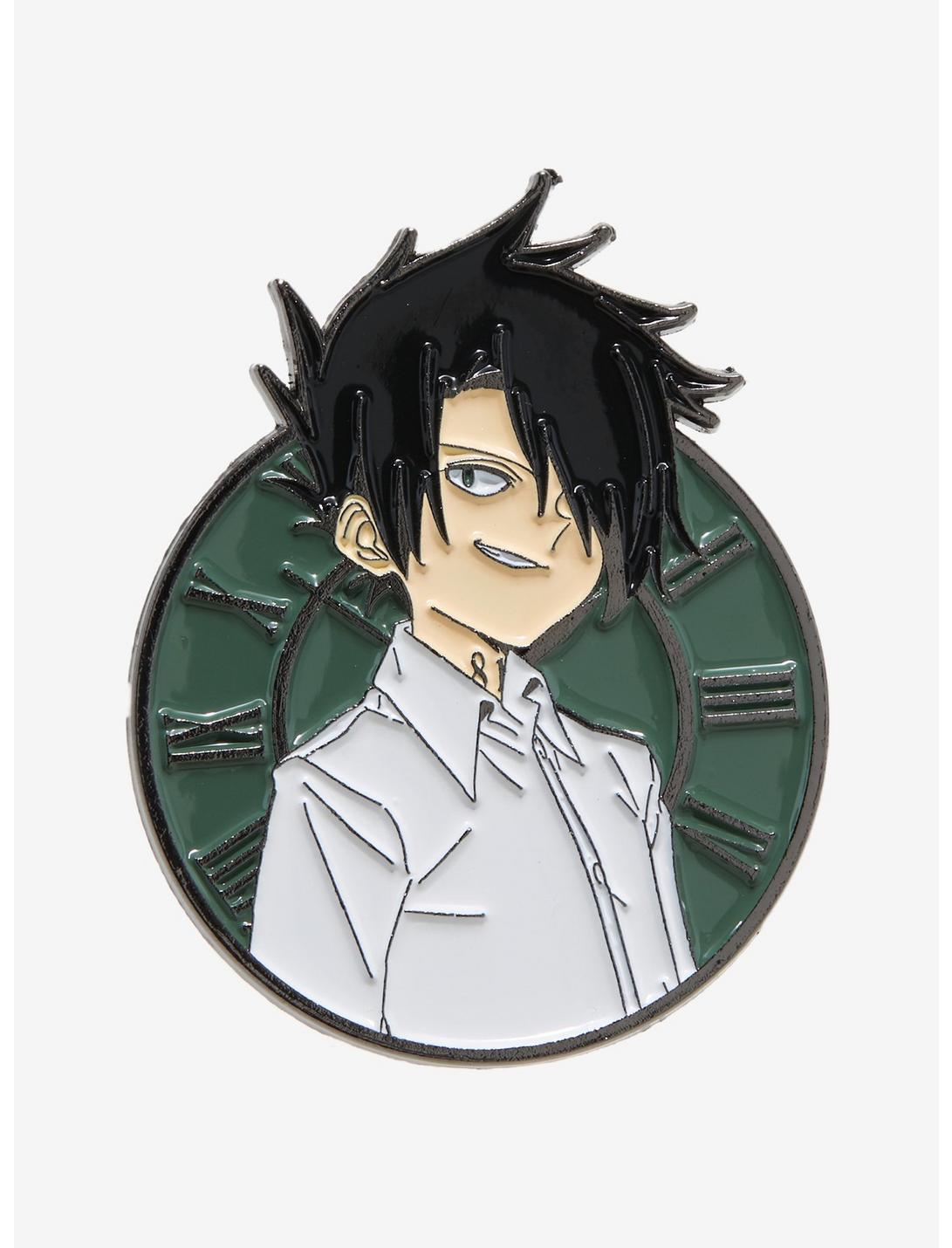 The Promised Neverland Ray Clock Enamel Pin, , hi-res