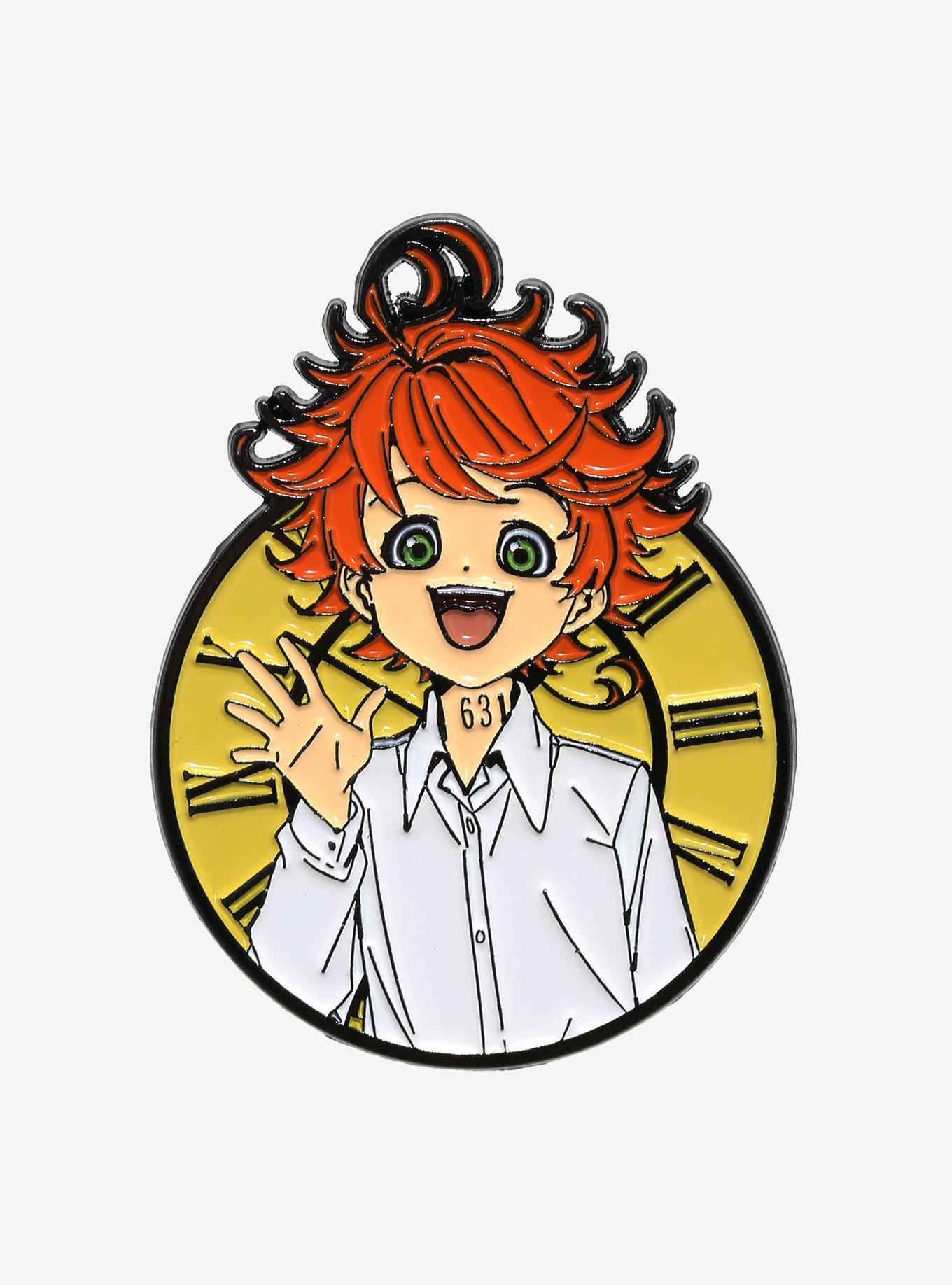 The Promised Neverland Emma Clock Enamel Pin, , hi-res