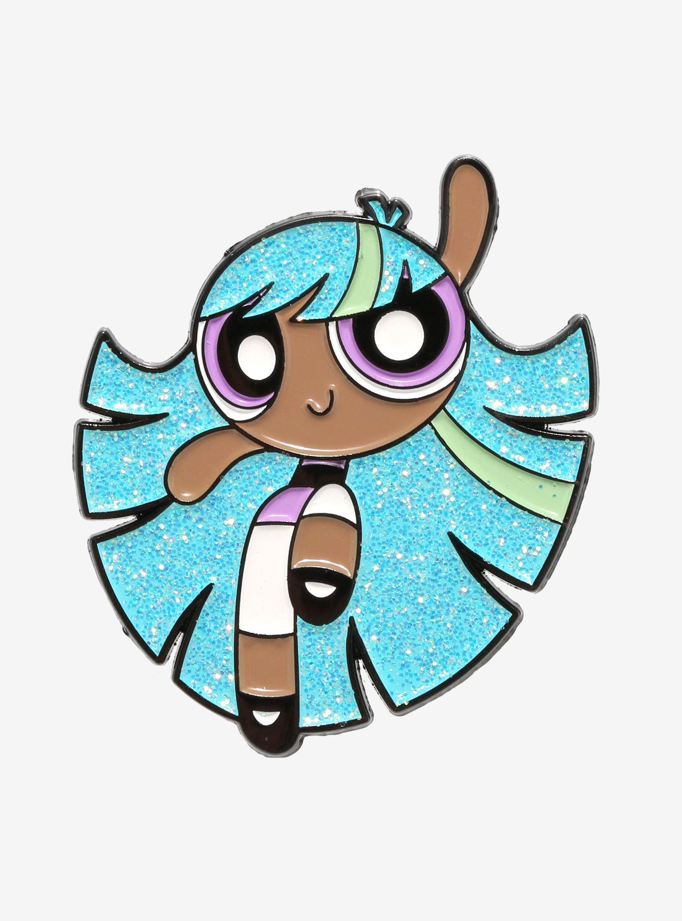 The Powerpuff Girls Bliss Glitter Enamel Pin, , hi-res