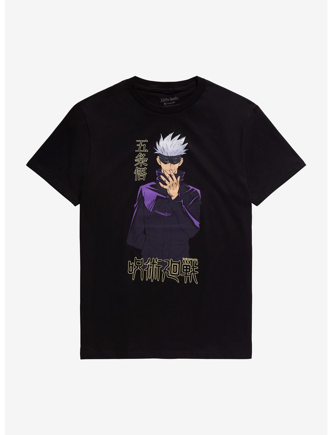 Jujutsu Kaisen Gojo Name T-Shirt, BLACK, hi-res