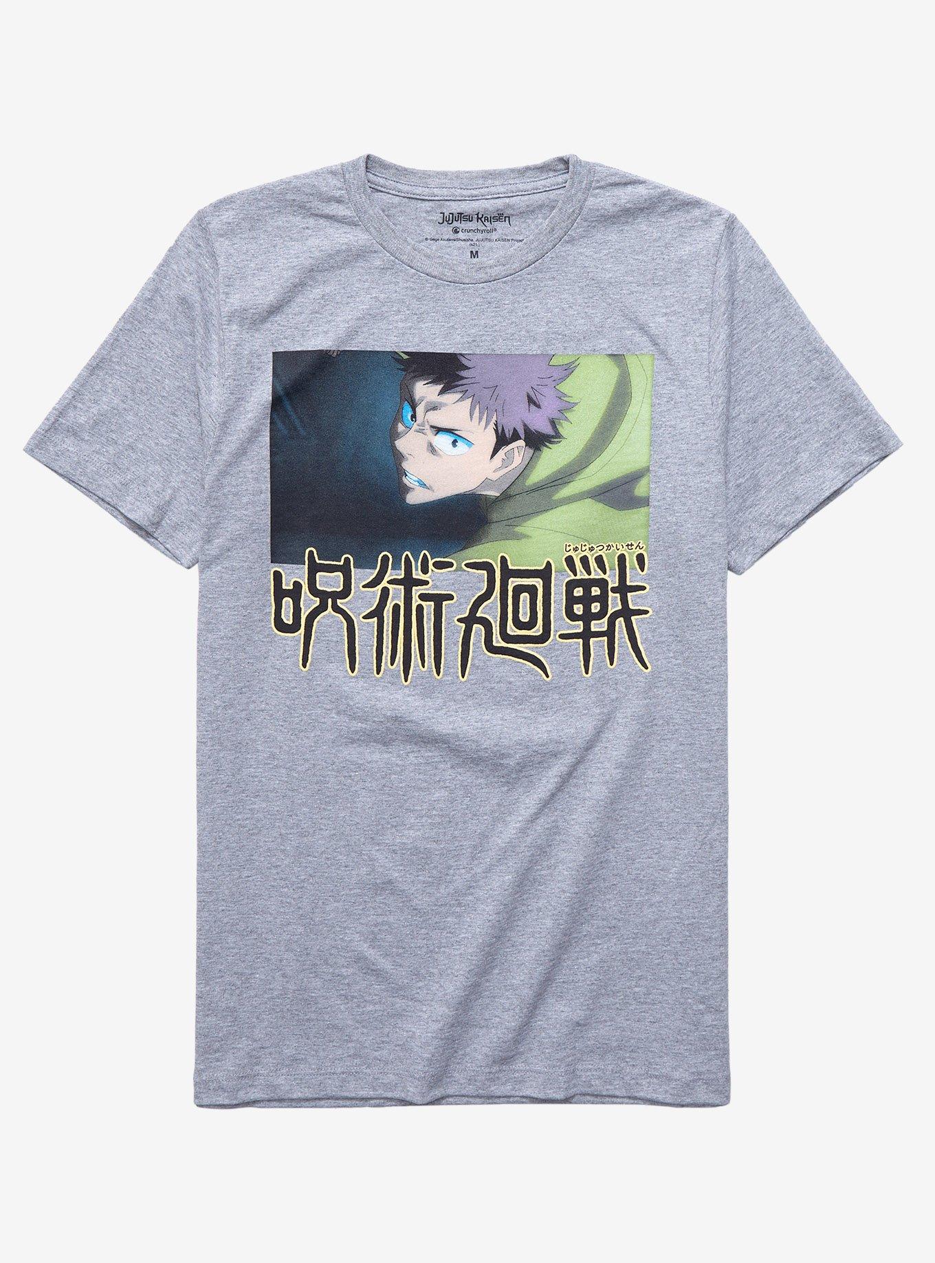 Jujutsu Kaisen Yuji Itadori T-Shirt, BLACK, hi-res