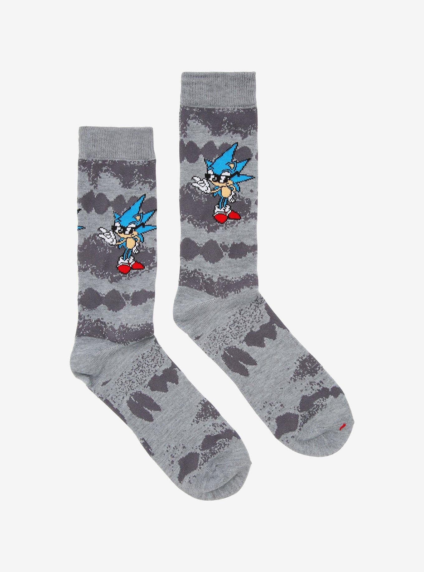 Sonic The Hedgehog Sunglasses Crew Socks, , hi-res