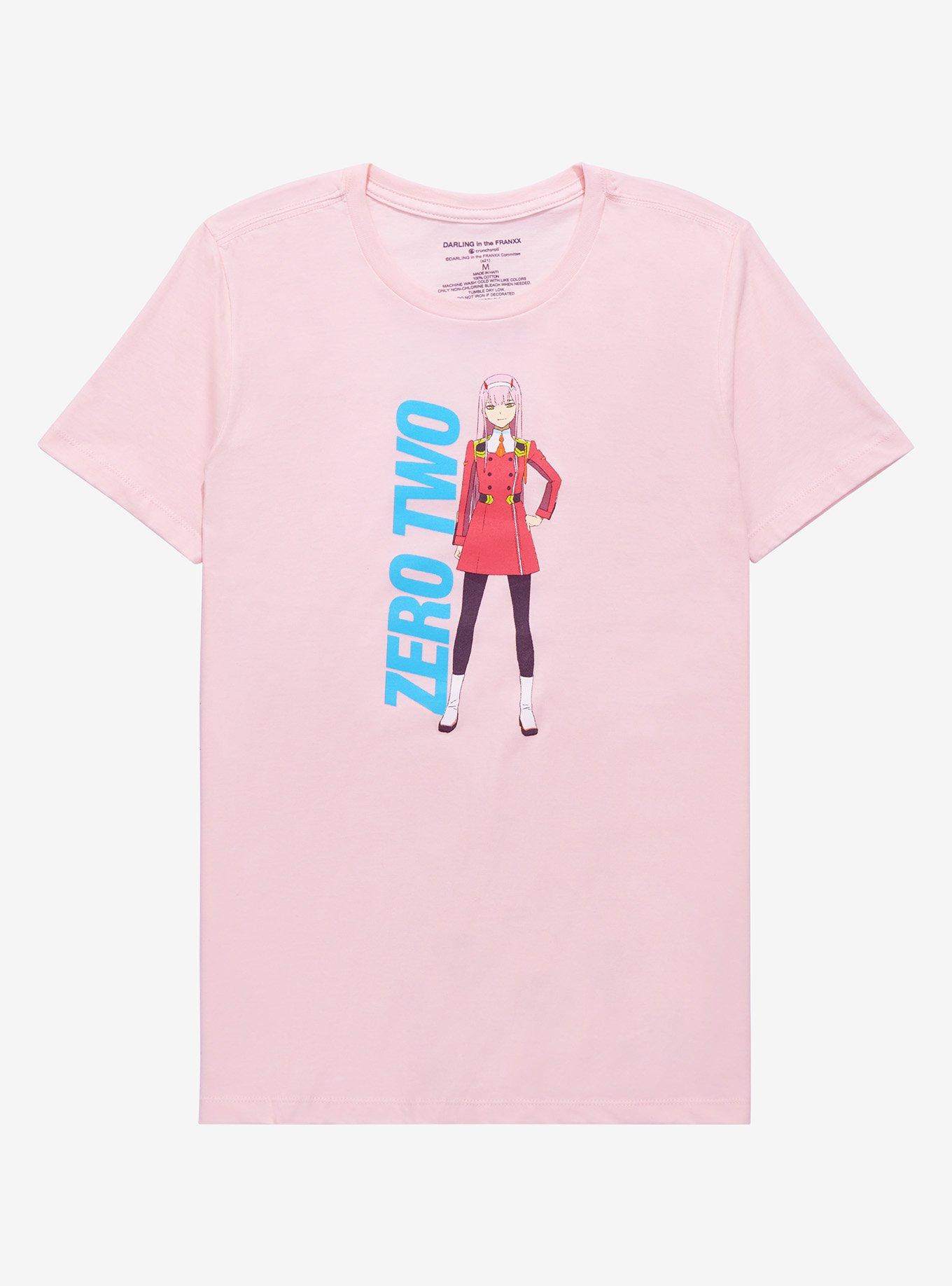 Darling In The Franxx Zero Two T-Shirt, BLACK, hi-res