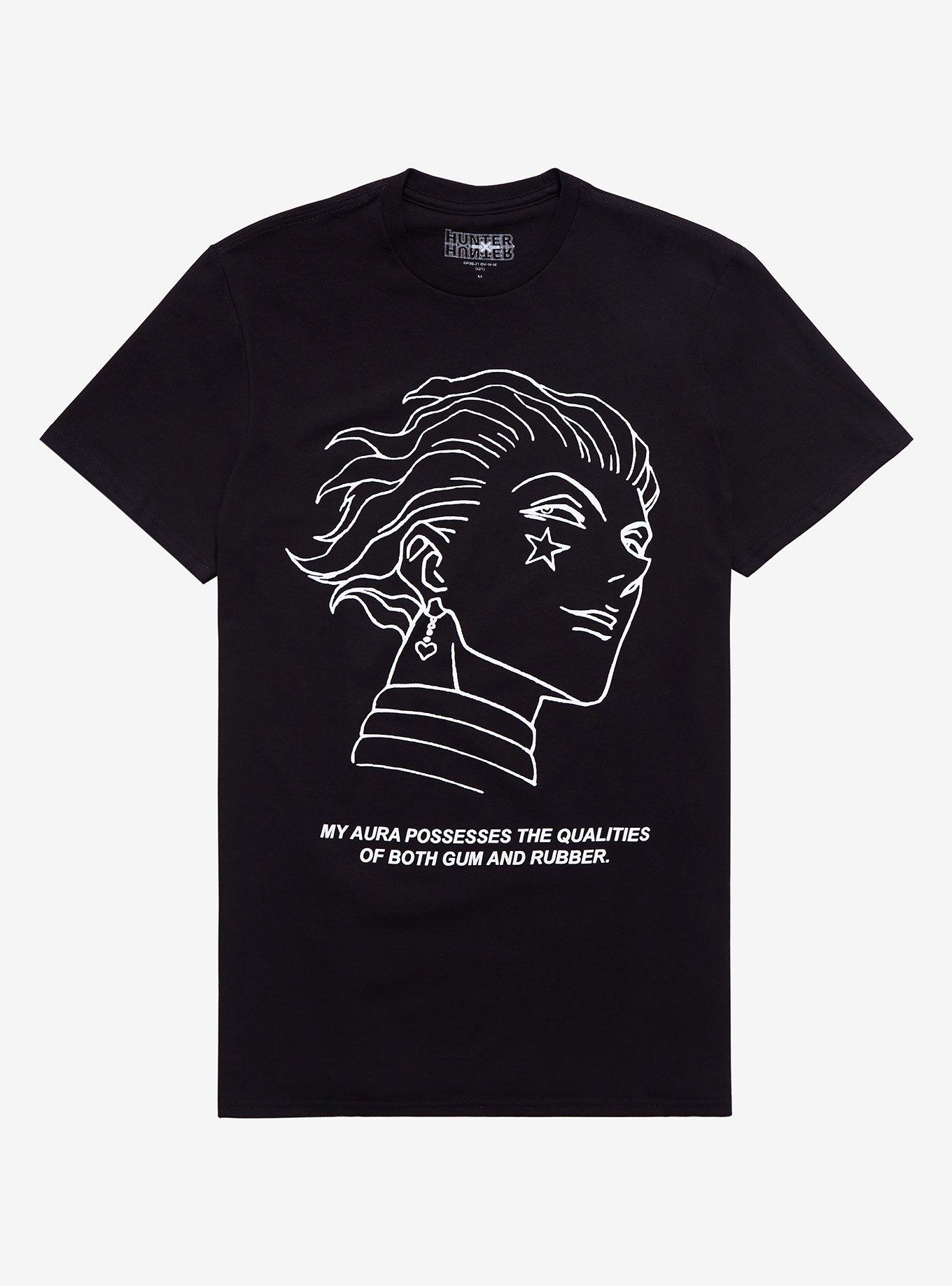 Hunter X Hunter Hisoka Bungee Gum Qualities T-Shirt, BLACK, hi-res