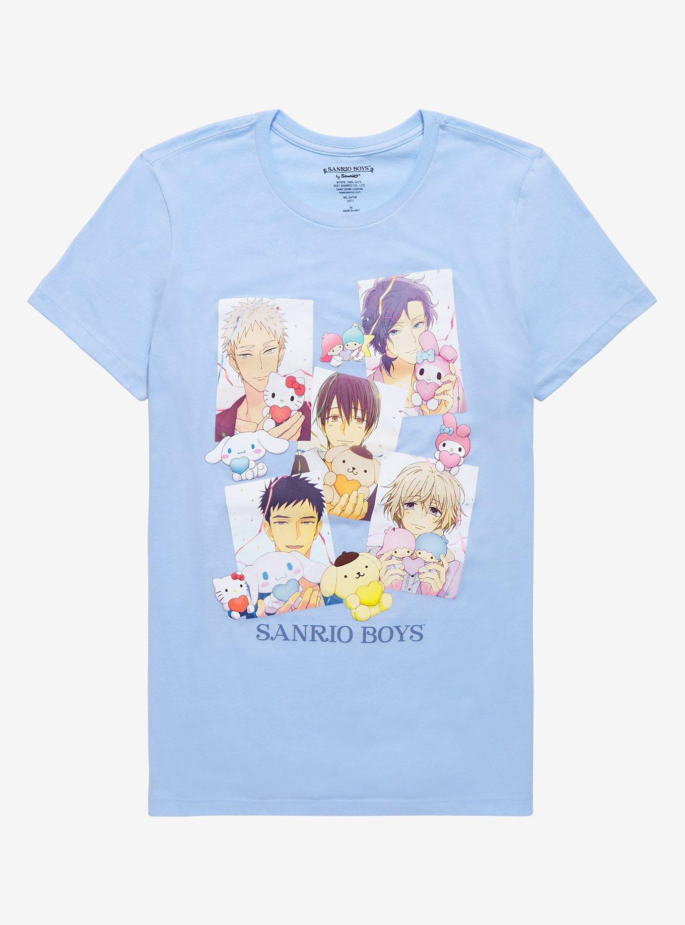 Sanrio Boys Group Collage T-Shirt