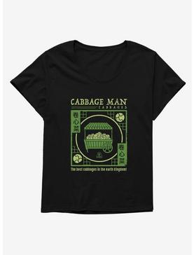 Avatar: The Last Airbender Cabbage Man Cabbages Girls T-Shirt Plus Size, , hi-res