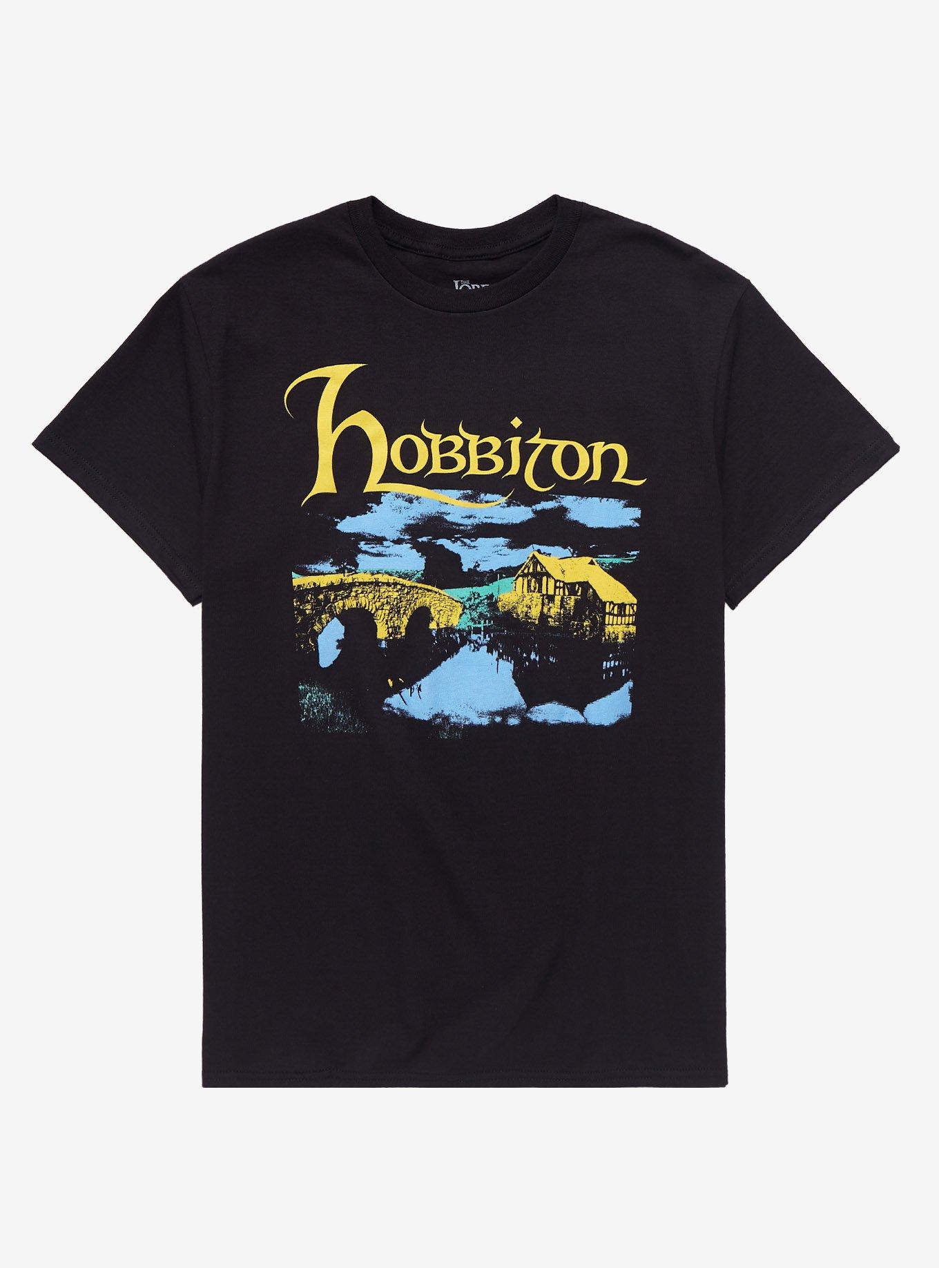 The Lord Of The Rings Hobbiton T-Shirt, BLACK, hi-res