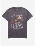 The Lord Of The Rings Mount Doom T-Shirt, BLACK, hi-res