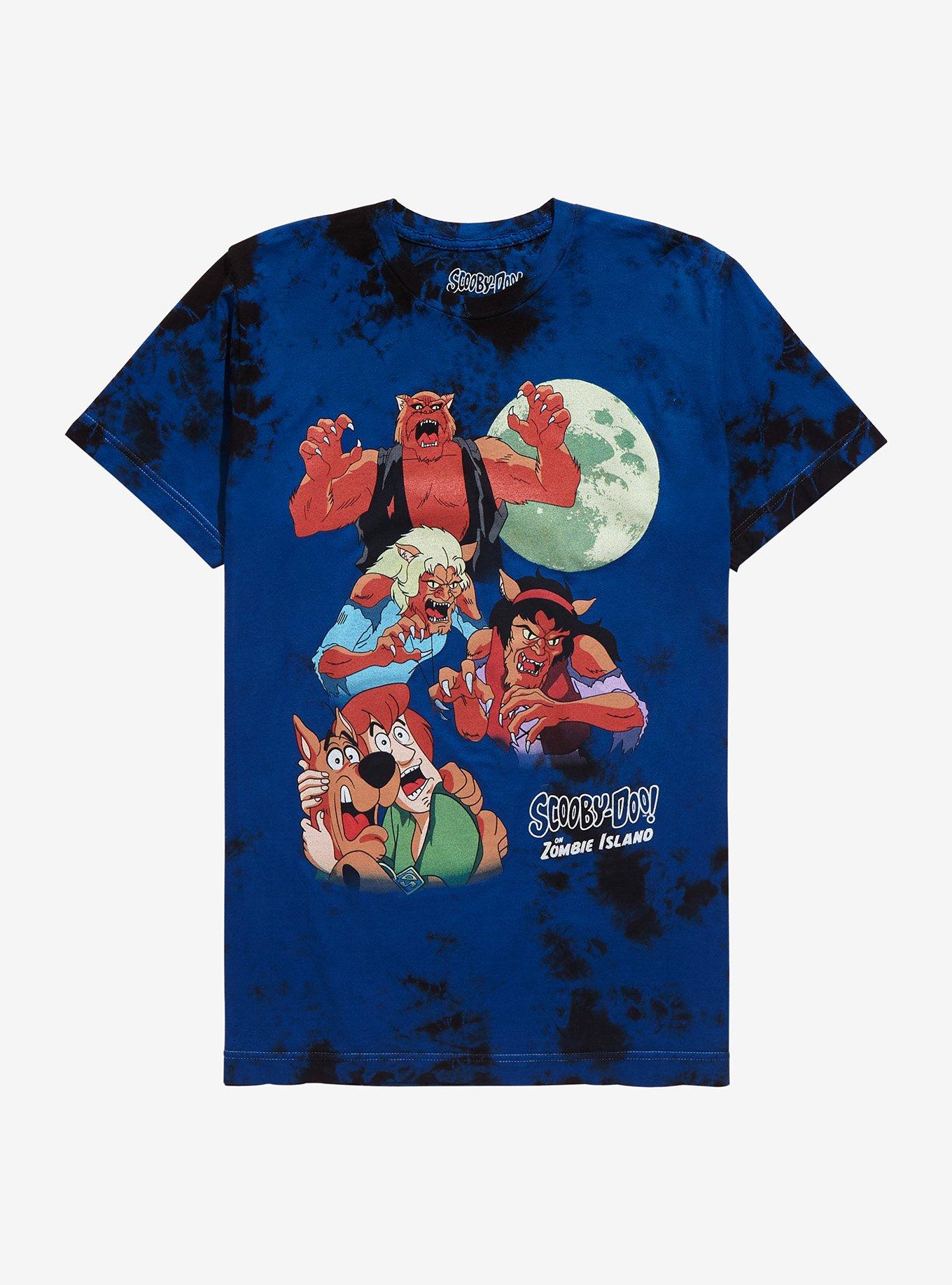 Scooby-Doo! On Zombie Island Wash T-Shirt, MULTI, hi-res