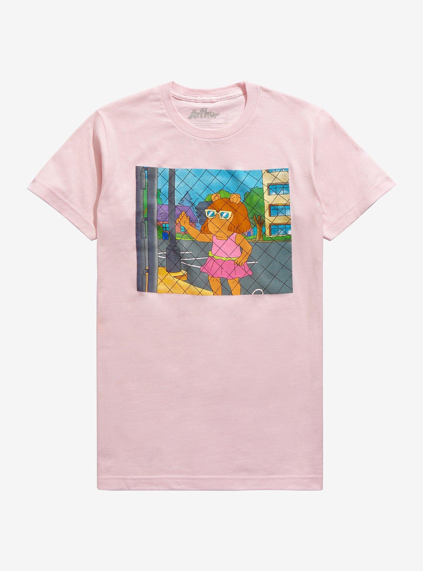 Arthur D.W. Fence T-Shirt, PINK, hi-res