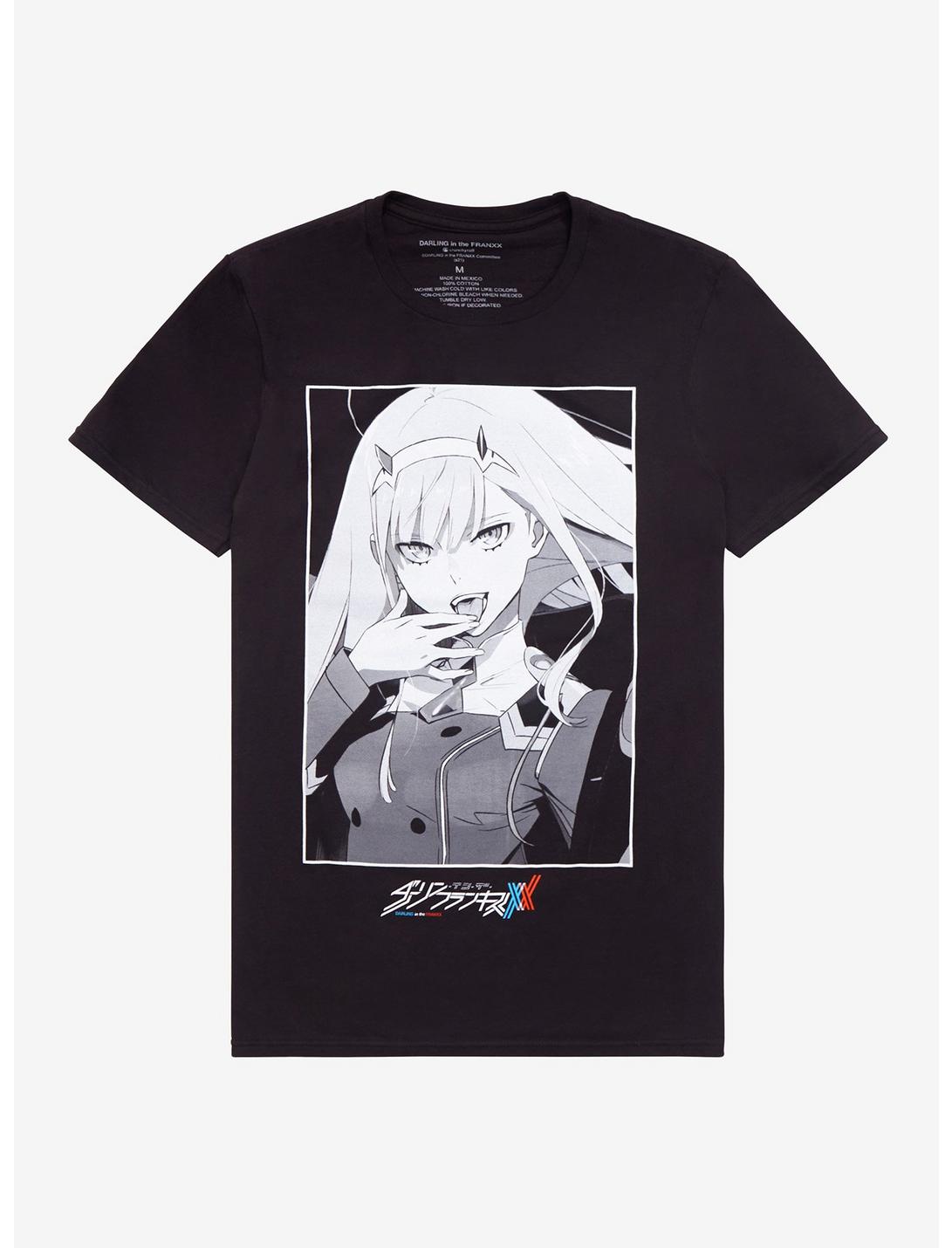 Zero Two 02 Darling Anime Manga Kawaii Mecha T-Shirt Zero Two 02 Darling Anime Manga Kawaii Mecha T-Shirt