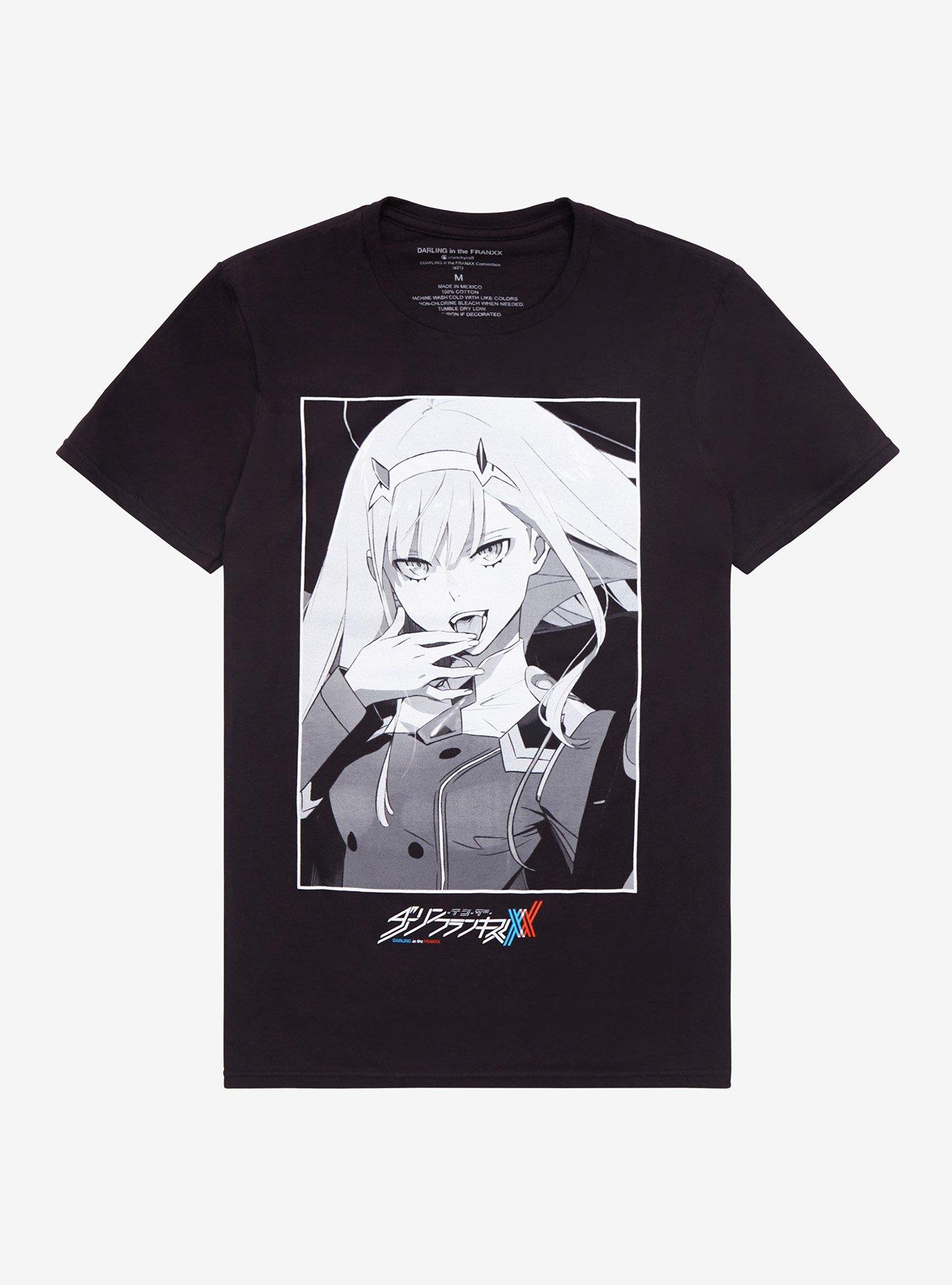 Darling In The Franxx Zero Two T-Shirt, BLACK, hi-res