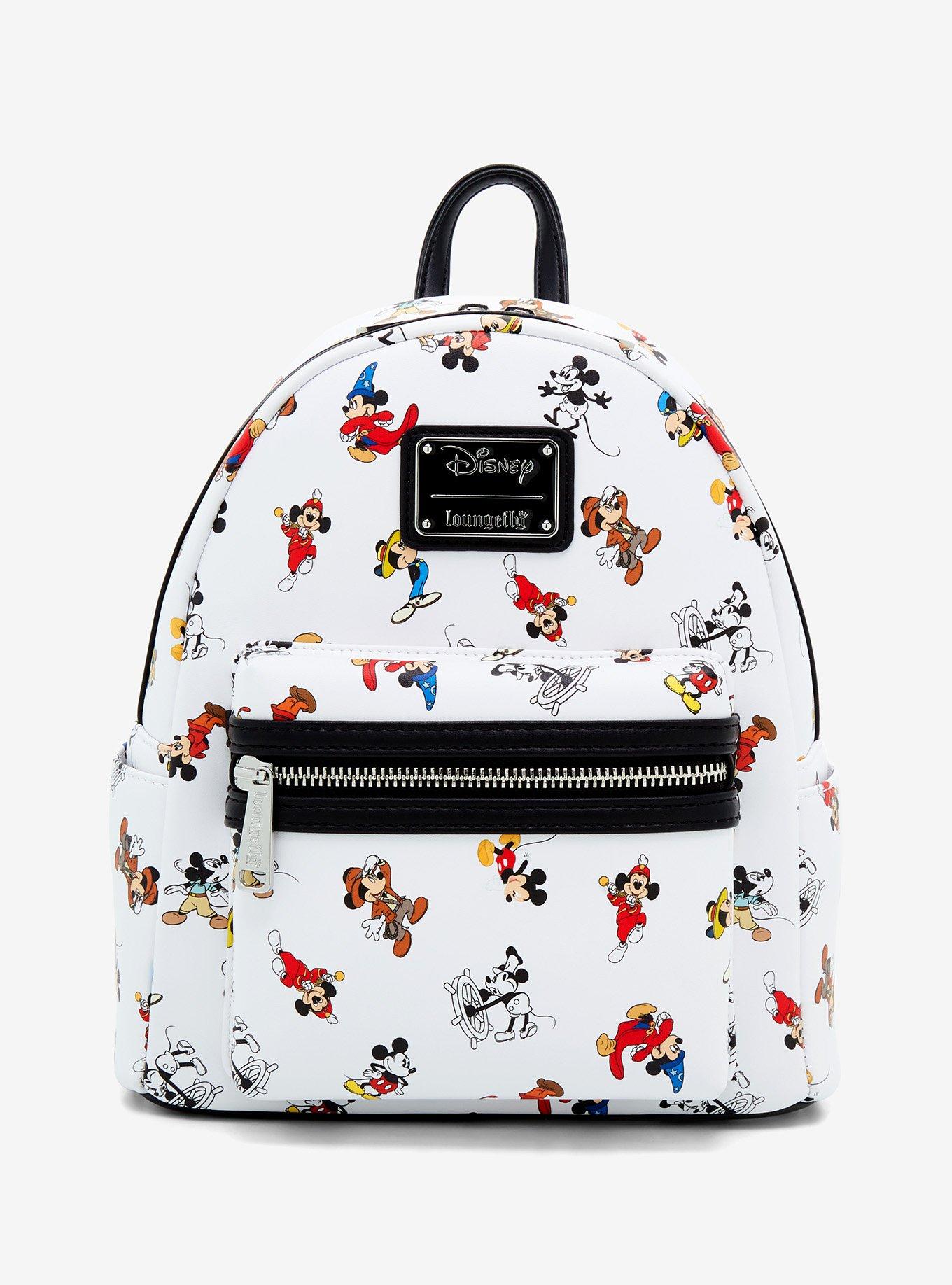 Loungefly Disney Mickey Mouse Pin Collector Mini Backpack - BoxLunch  Exclusive