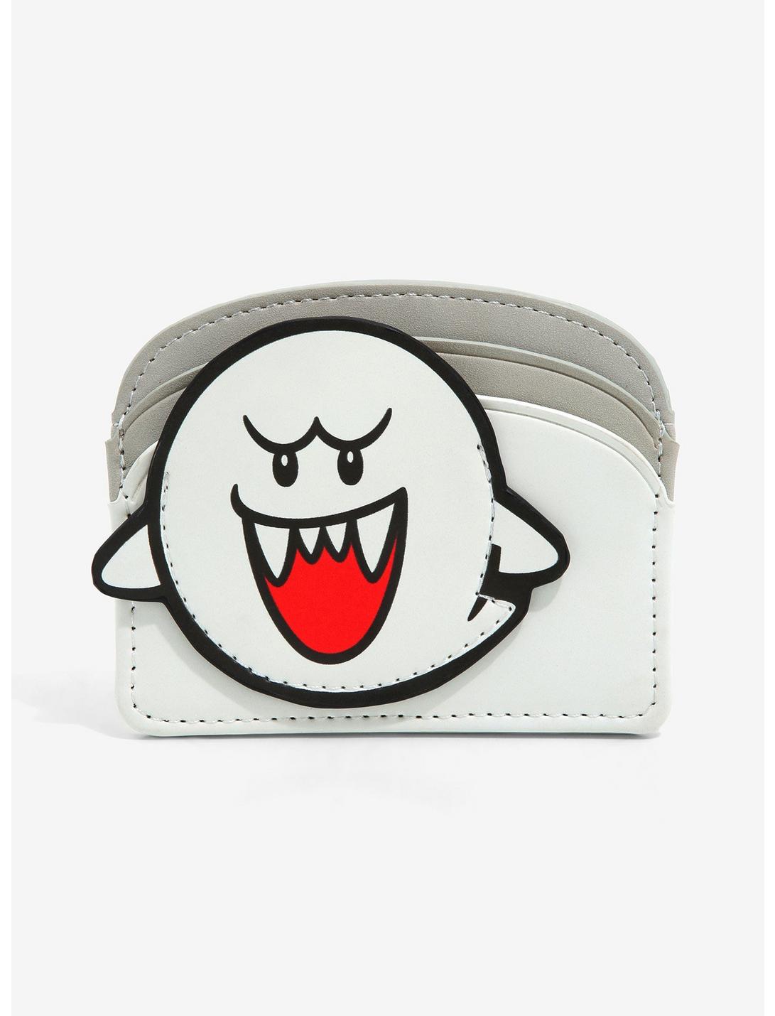 Super Mario Boo Glow-in-the Dark Cardholder - BoxLunch Exclusive, , hi-res