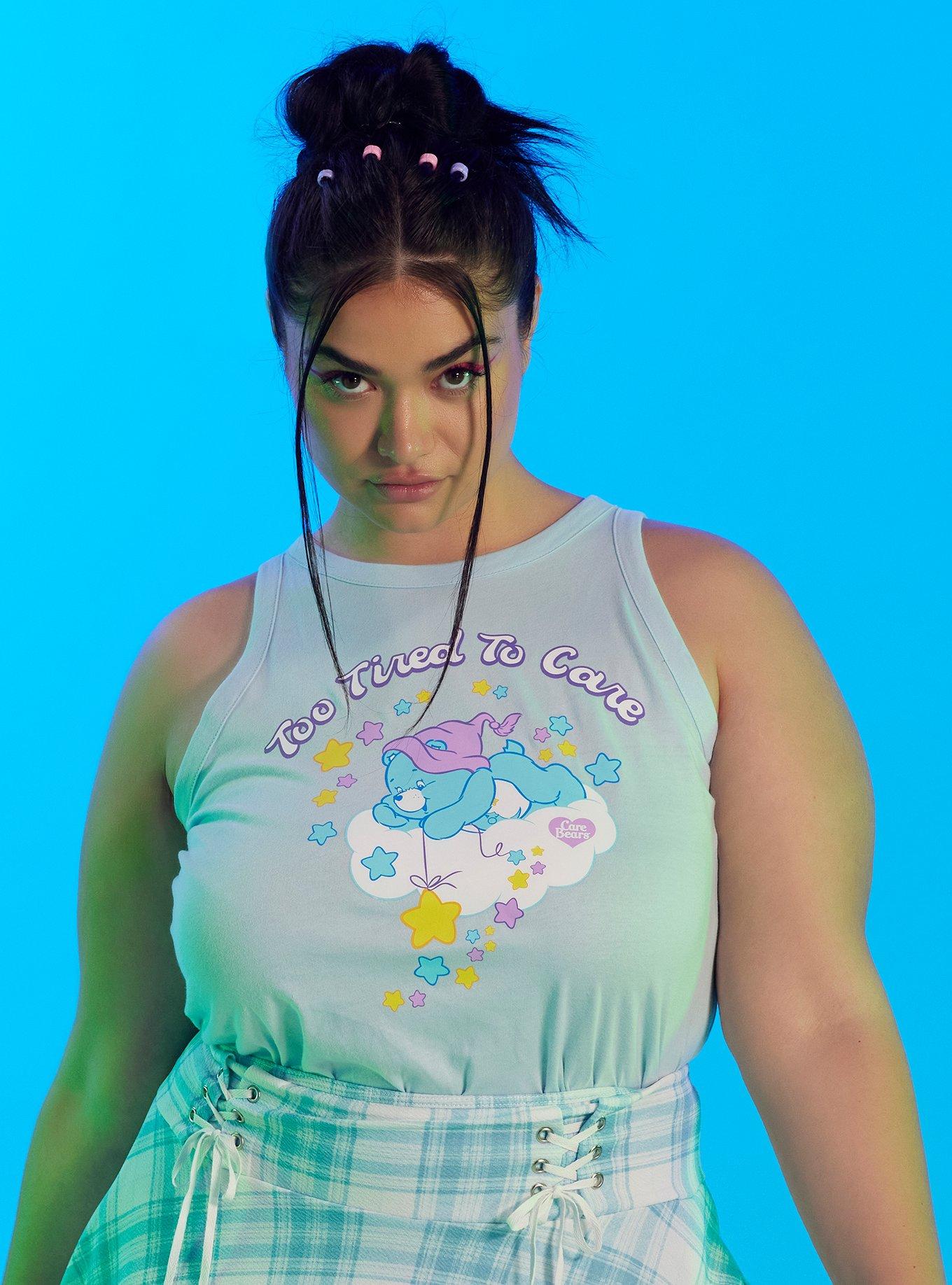 Care Bears Too Tired To Care Girls Tank Top Plus Size, MULTI, hi-res
