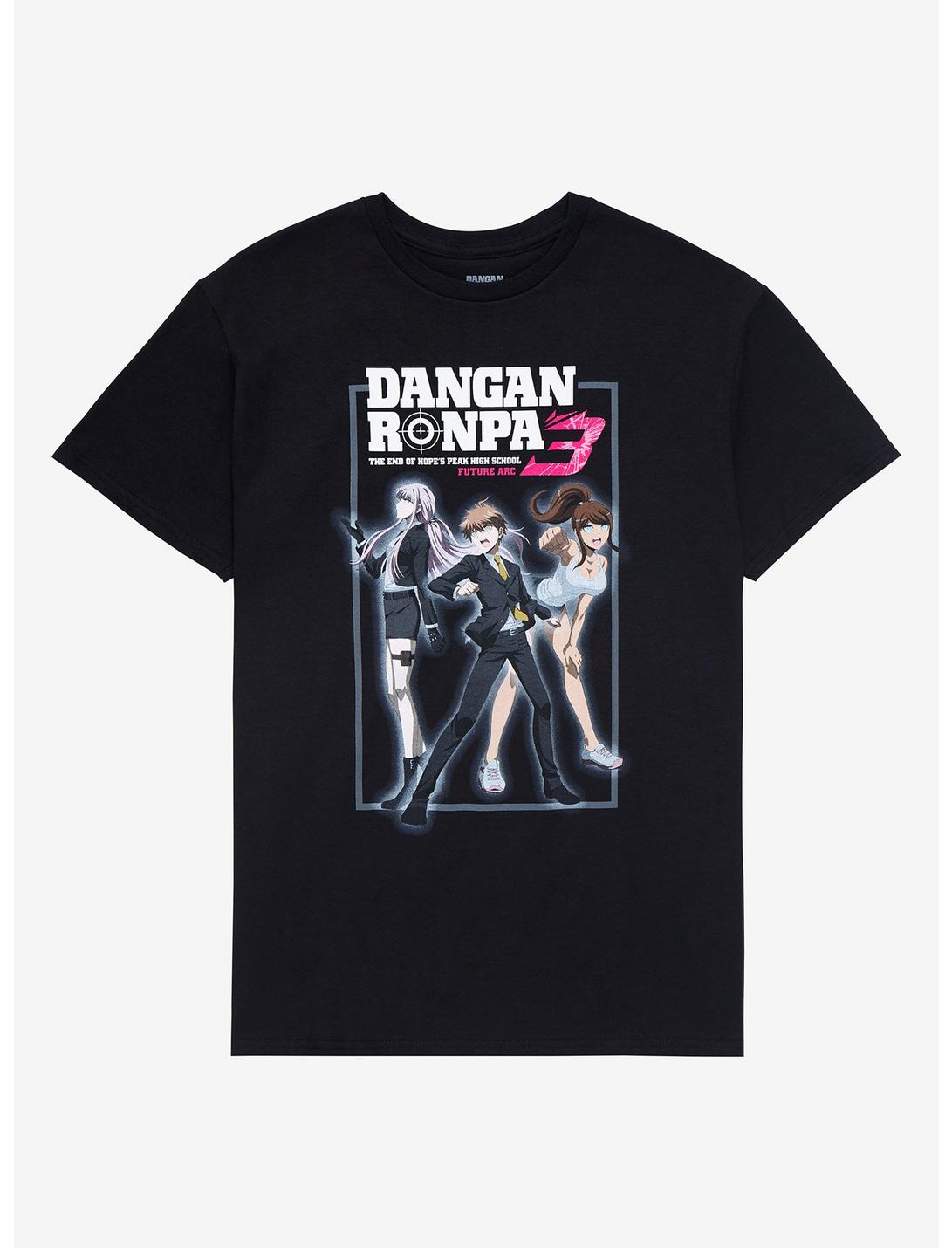 Danganronpa 3: The End Of Hope's Peak High School Future Arc Trio T-Shirt, BLACK, hi-res