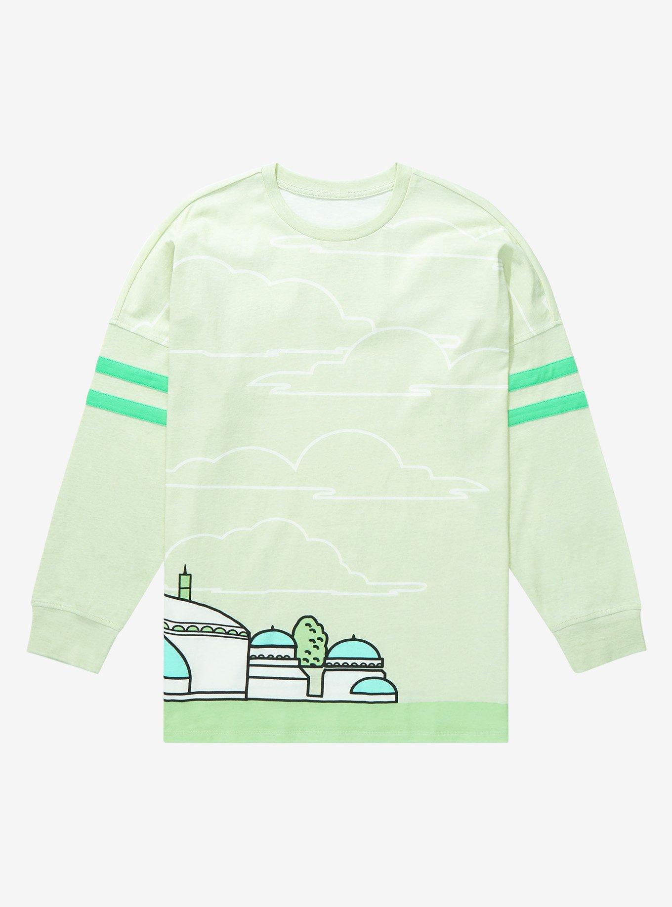 Star Wars Naboo Scenic Hype Jersey - BoxLunch Exclusive, SAGE, hi-res