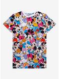 Cakeworthy Disney Mickey Mouse & Friends Characters T-Shirt - BoxLunch Exclusive , MULTI, hi-res