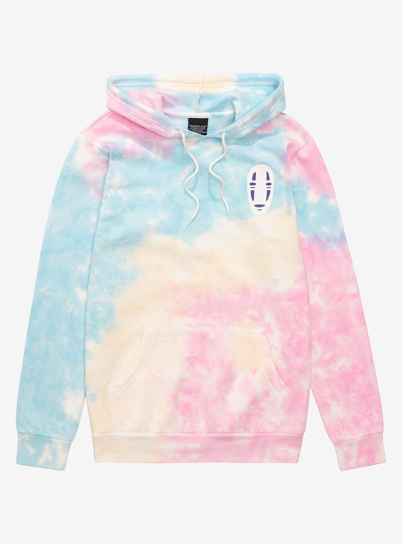 Studio Ghibli Spirited Away Icons Tie-Dye Hoodie - BoxLunch Exclusive, MULTI, hi-res