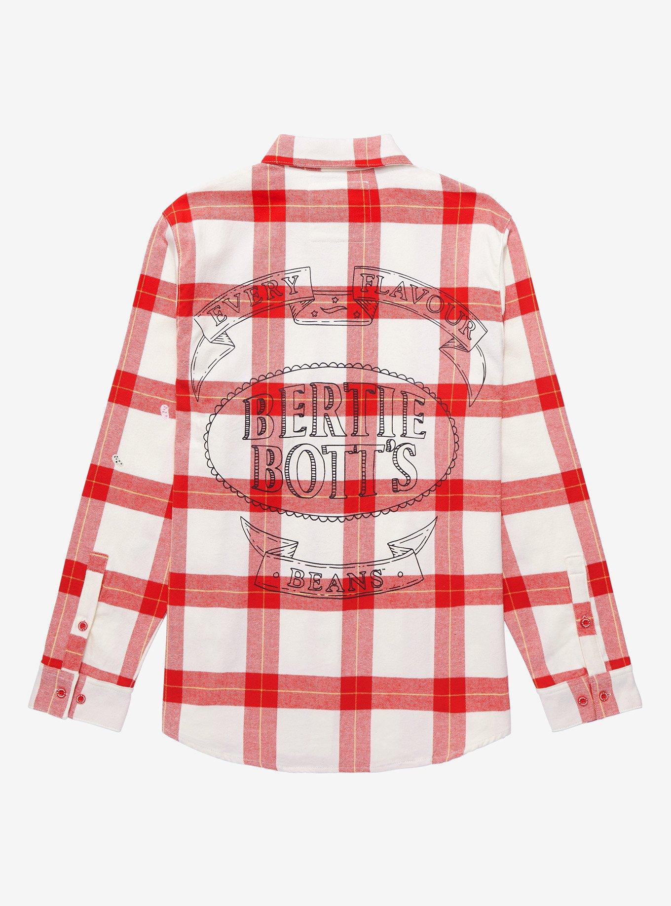 Cakeworthy Harry Potter Bertie Bott&rsquo;s Every Flavour Beans Women&rsquo;s Flannel - BoxLunch Exclusive , MULTI, hi-res