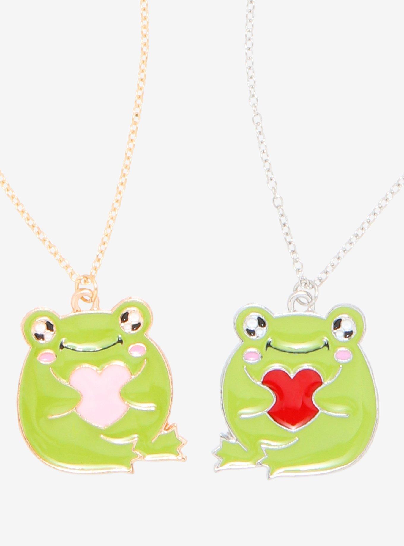 TTOVEN Frog Necklace for Girls Frog Gifts for Girls