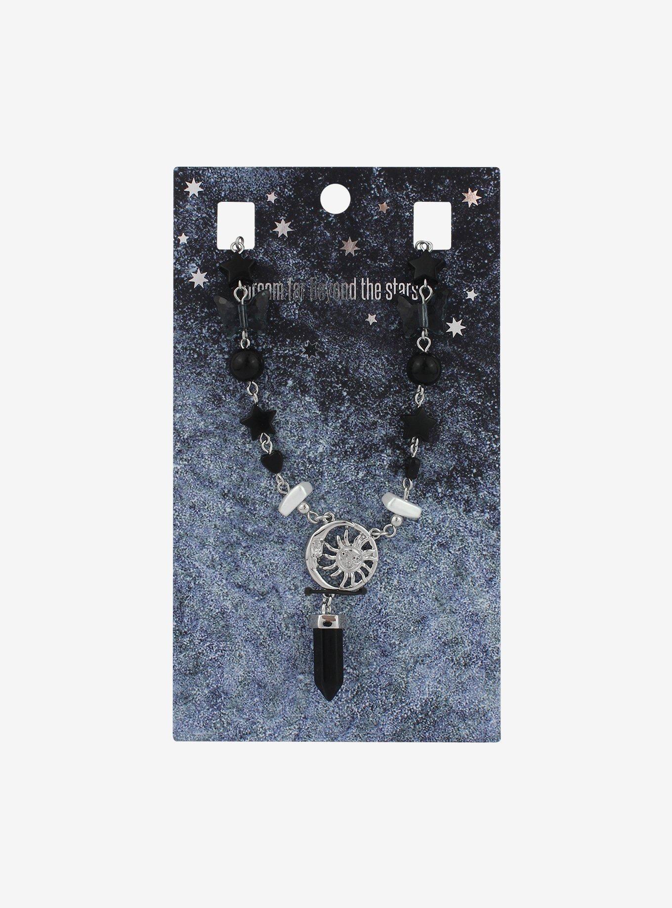 Celestial Butterfly Bead Necklace, , hi-res