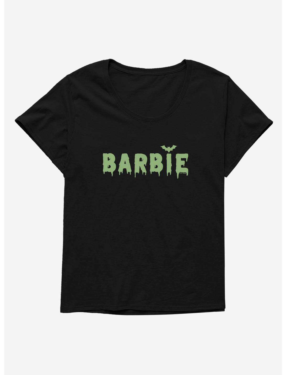 Barbie Haloween Drip Bat Logo Girls T-Shirt Plus Size, , hi-res