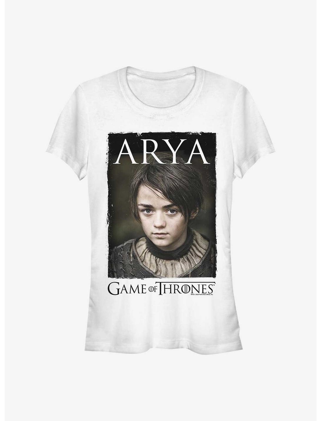 Game Of Thrones Arya Stark Girls T-Shirt, WHITE, hi-res