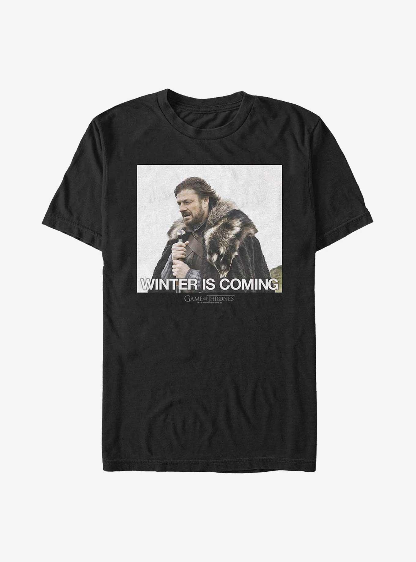 Game Of Thrones Eddard Stark Winter Is Coming T-Shirt, , hi-res