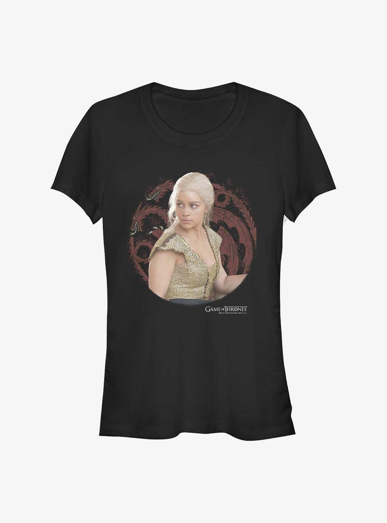 Game Of Thrones Daenerys Dothraki Queen Girls T-Shirt, BLACK, hi-res