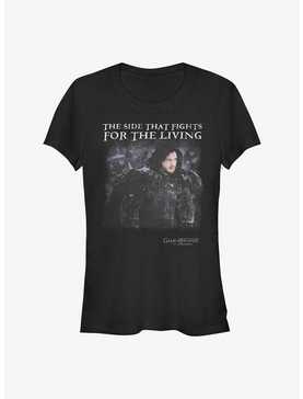 Game Of Thrones Snow Fights For The Living Girls T-Shirt, , hi-res