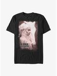 Game Of Thrones Daenerys Fire And Blood T-Shirt, BLACK, hi-res