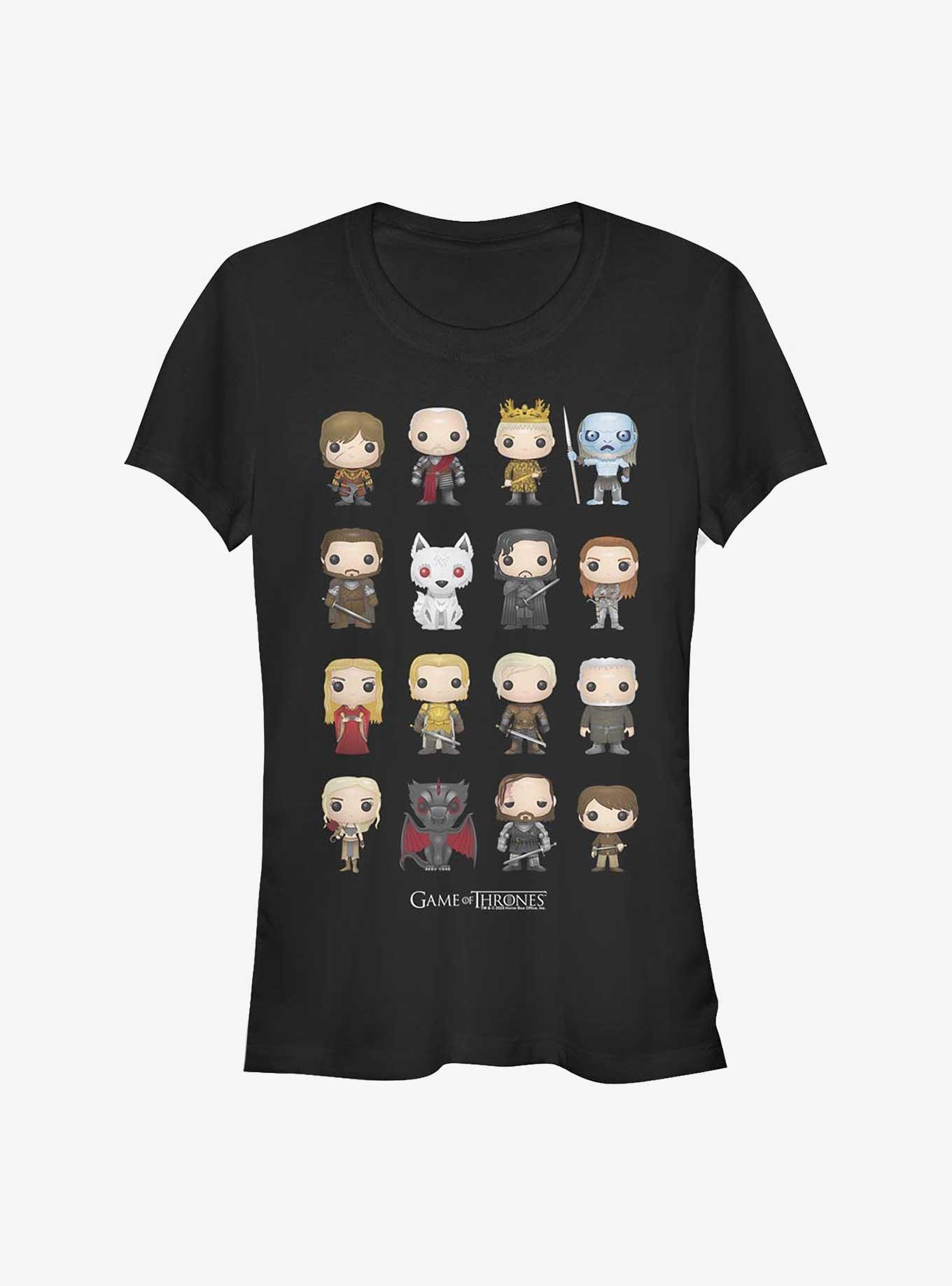 Game Of Thrones Funko Group Girls T-Shirt, BLACK, hi-res