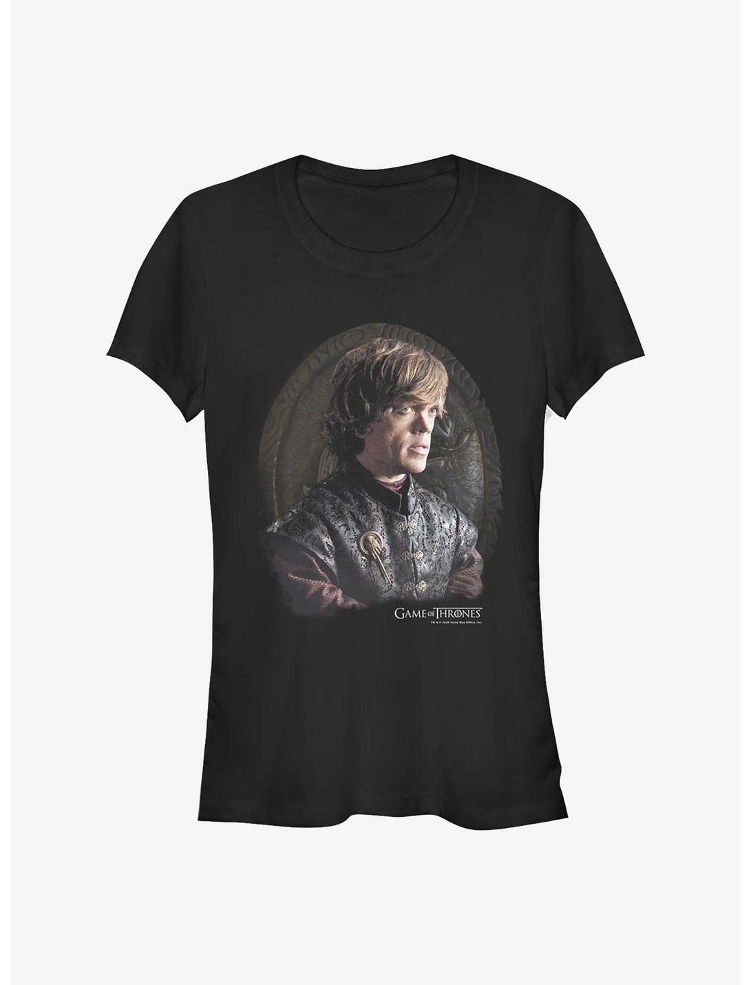 Game Of Thrones Tyrion Lannister Photo Girls T-Shirt, BLACK, hi-res
