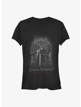 Game Of Thrones Stark Iron Throne Girls T-Shirt, , hi-res