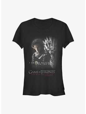 Game Of Thrones Jon Snow Watcher On The Wall Girls T-Shirt, , hi-res