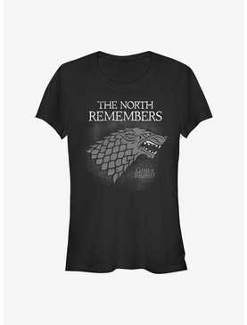 Game Of Thrones House Stark North Remembers Girls T-Shirt, , hi-res