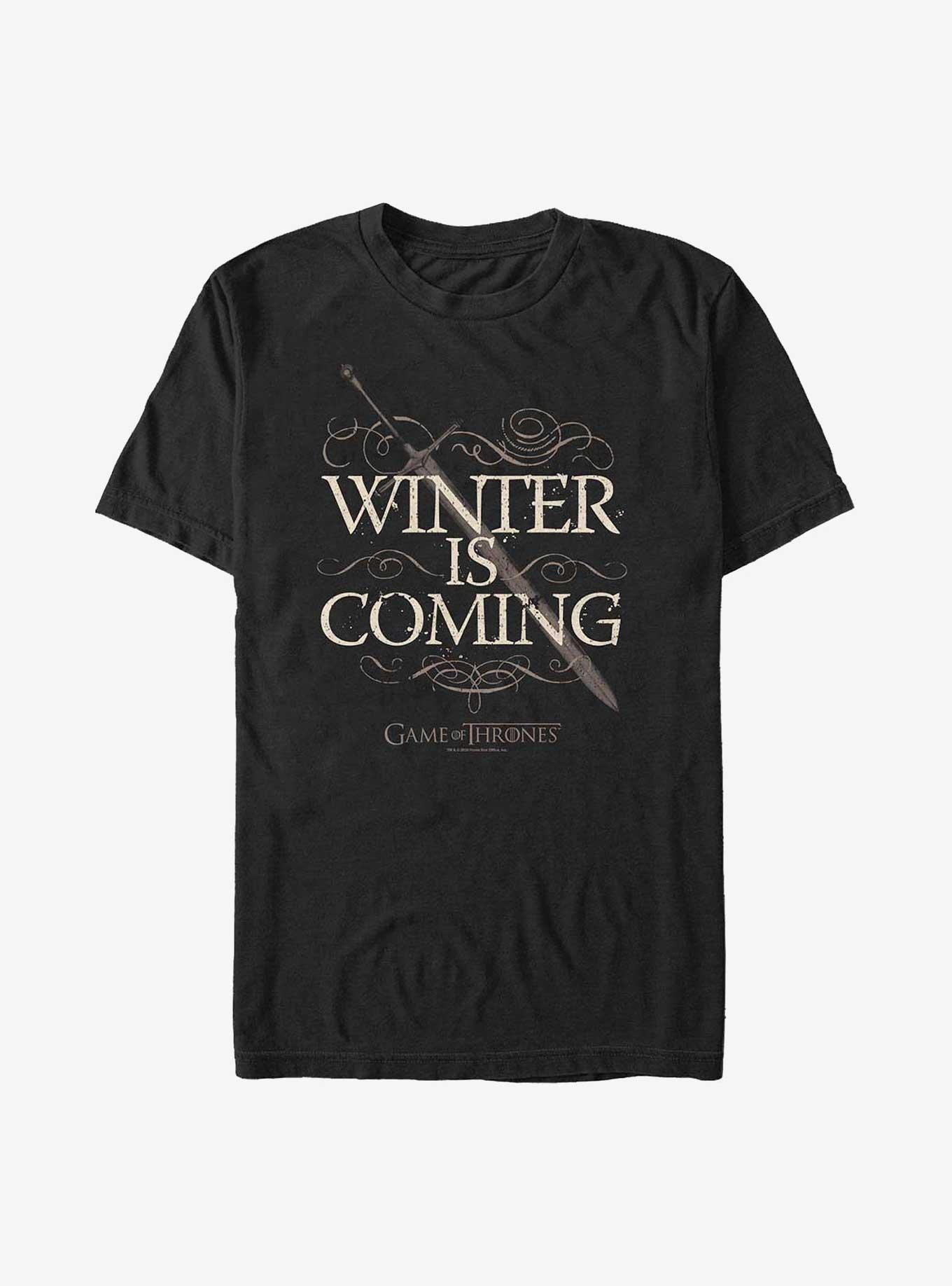 Game Of Thrones Winter Is Coming Sword T-Shirt, , hi-res