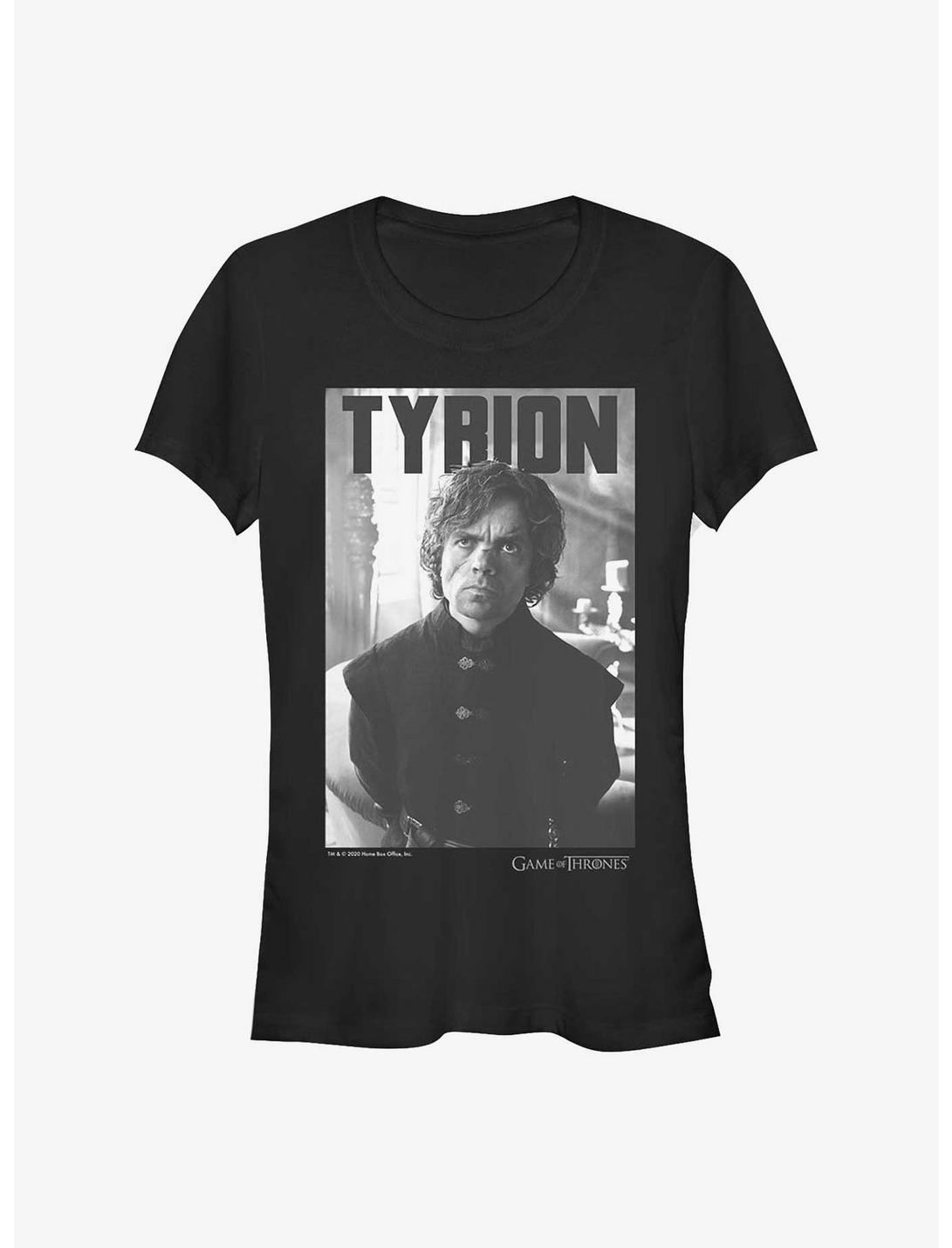 Game Of Thrones Stern Tyrion Girls T-Shirt, BLACK, hi-res